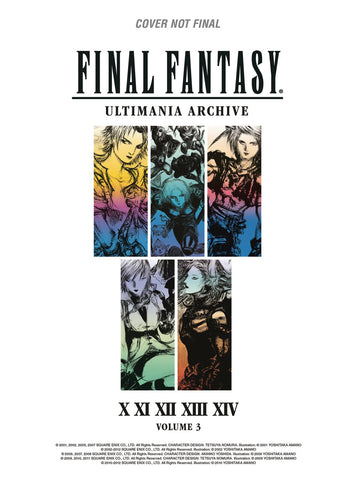 Final Fantasy Ultimania Archives Volume 3