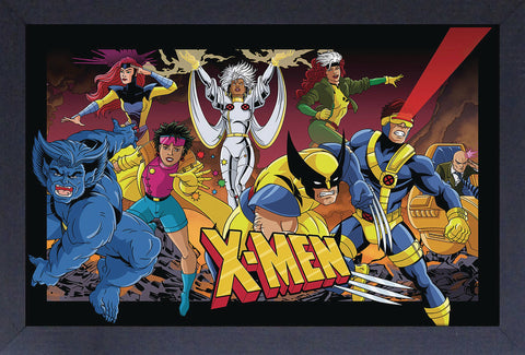 Marvel 11x17 Framed Print: X-Men Cast