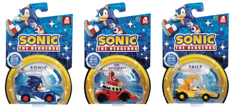 Sonic the Hedgehog 1/64 Die-Cast Vehicles Wave 1