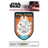 Star Wars Window Decal: Millennium Falcon Badge