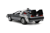 Back to the Future Part I Time Machine with Light 1/24 Scale Die-Cast Vehicle