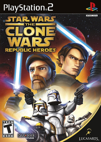 Star Wars Clone Wars Republic Heroes - Playstation 2