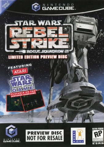 Star Wars Rebel Strike Preview Disc - Gamecube
