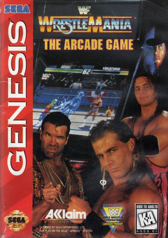 WWF Wrestlemania the Arcade Game - Genesis