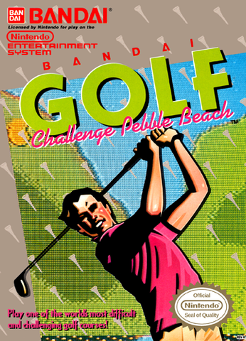 Bandai Golf Challenge Pebble Beach - NES