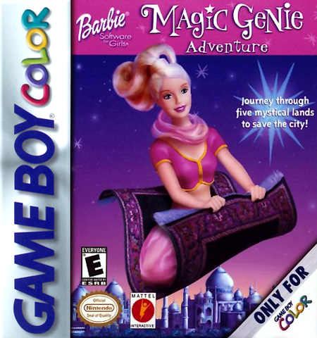 Barbie Magic Genie Adventure - Gameboy Color