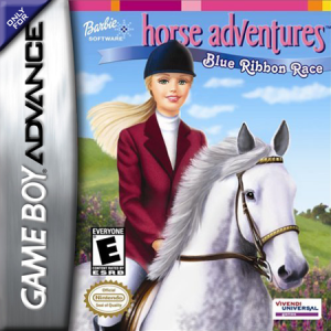 Barbie Horse Adventures Blue Ribbon Race - Gameboy Advance