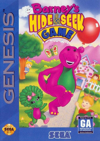 Barney's Hide & Seek Game - Genesis