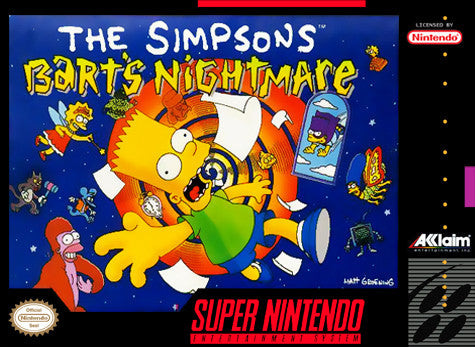 Simpsons: Bart's Nightmare - SNES