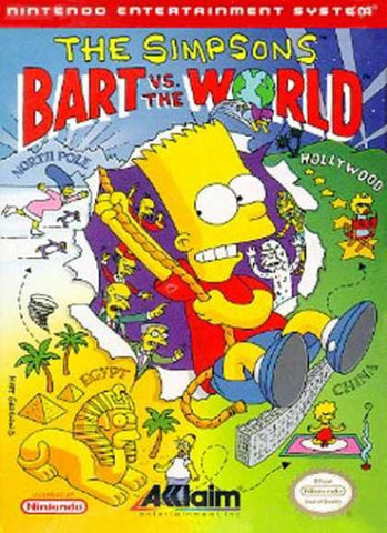 Simpsons: Bart vs the World - NES