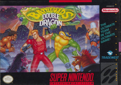 Battletoads/Double Dragon - SNES