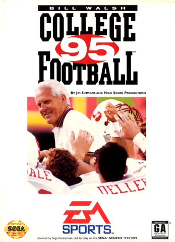 Bill Walsh College Football 95 - Genesis