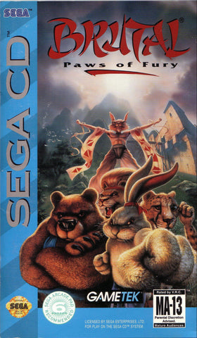 Brutal: Paws Of Fury - Sega CD