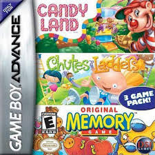 Candy Land/Chutes & Ladders/Memory - Gameboy Advance