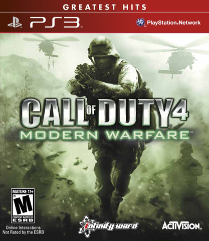 Call of Duty 4: Modern Warfare - Playstation 3