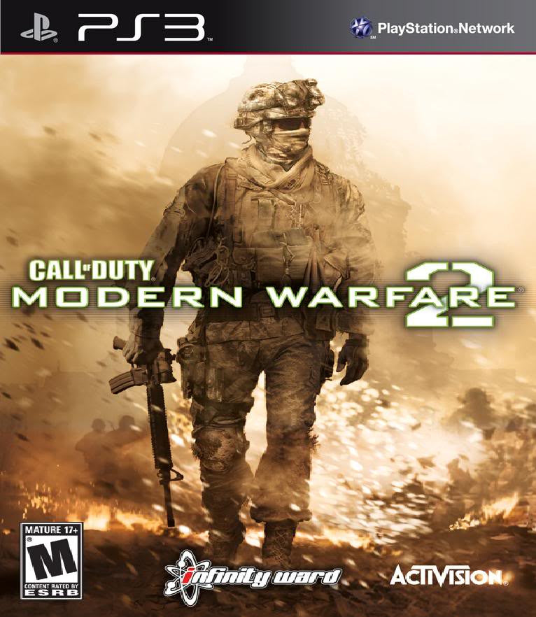 Call of Duty Modern Warfare 2 (PlayStation 3, 2008) COD MW2 PS2