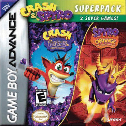 Crash & Spyro Superpack - Gameboy Advance