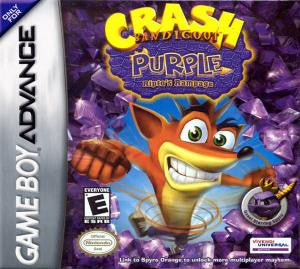 Crash Bandicoot Purple Ripto's Rampage - Gameboy Advance