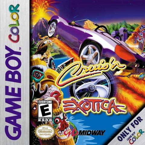 Cruis'n Exotica - Gameboy Color