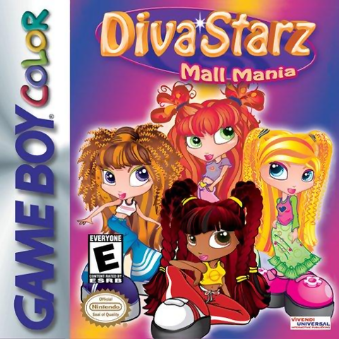 Diva Stars Mall Mania - Gameboy Color