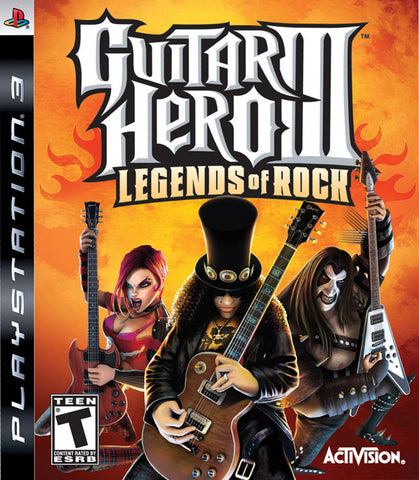 Guitar Hero III: Legends of Rock - Playstation 3