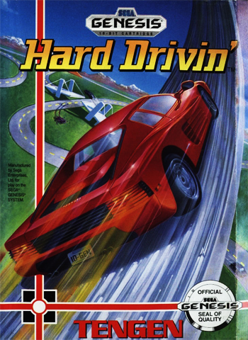Hard Drivin' - Genesis