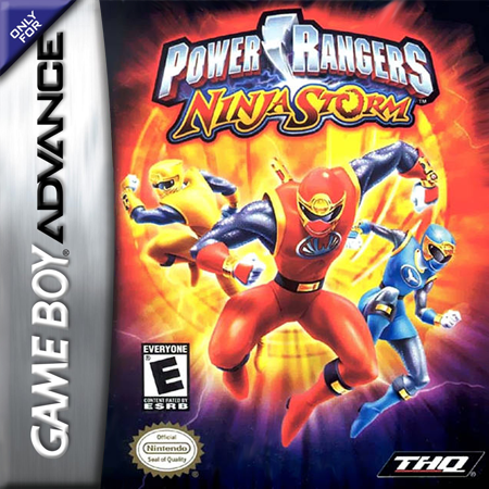 Power Rangers Ninja Storm - Gameboy Advance