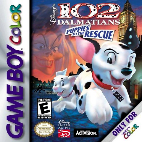 102 Dalmatians: Puppies to the Rescue - Gameboy Color