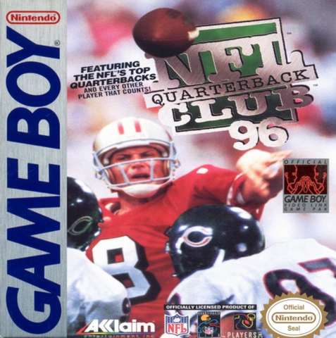 NFL Quarterback Club '96 - Gameboy