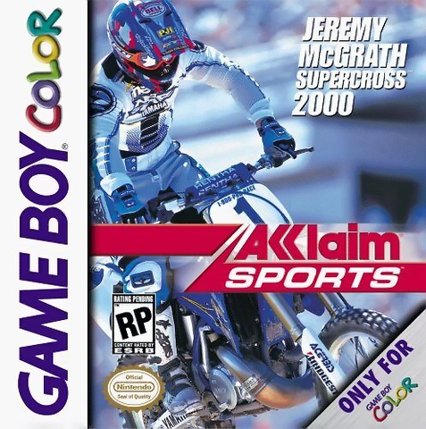 Jeremy McGrath Supercross 2000 - Gameboy Color