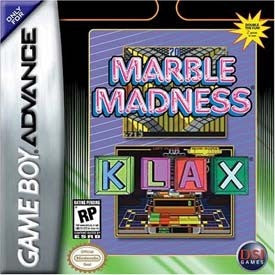 Marble Madness/Klax - Gameboy Advance
