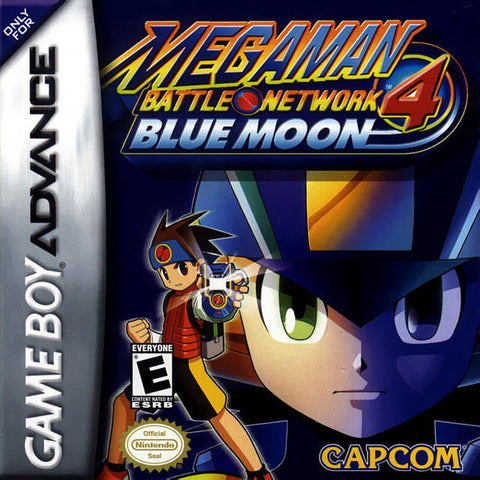 Mega Man Battle Network 4 Blue Moon - Gameboy Advance