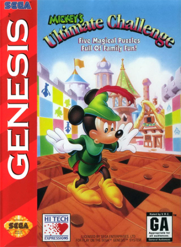 Mickey's Ultimate Challenge - Genesis