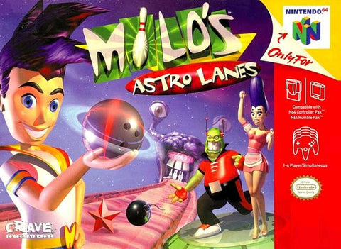 Milo's Astro Lanes - N64
