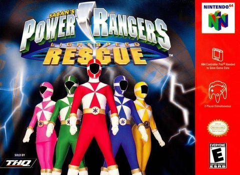 Power Rangers: Lightspeed Rescue - N64