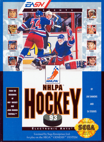 NHLPA Hockey '93 - Genesis