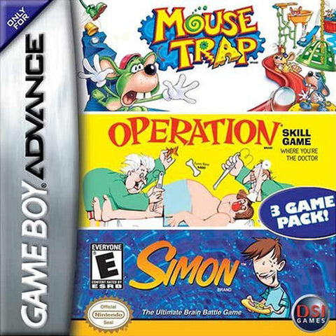 Operation/Mousetrap/Simon - Gameboy Advance