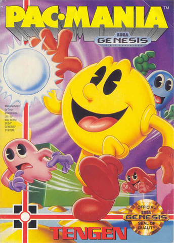 Pac-Mania - Genesis