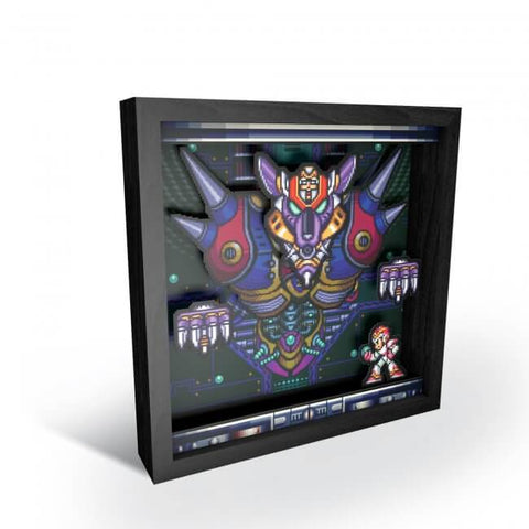 Pixel Frames - Mega Man: Boss Fight 6"x6"