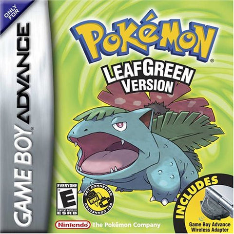 Pokemon Leaf Green - Gameboy Advance