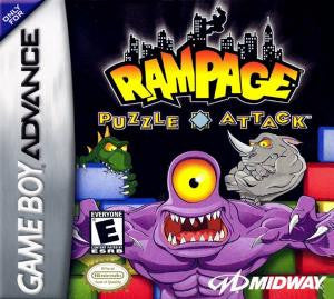 Rampage Puzzle Attack - Gameboy Advance