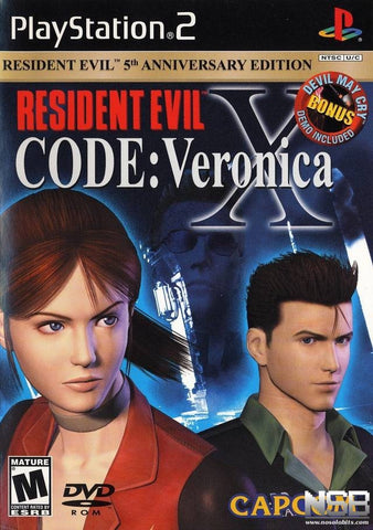 Resident Evil Code: Veronica X - Playstation 2