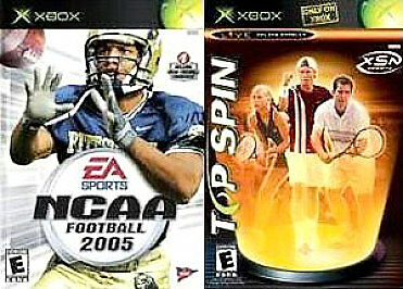 NCAA Football 05/Top Spin - Xbox
