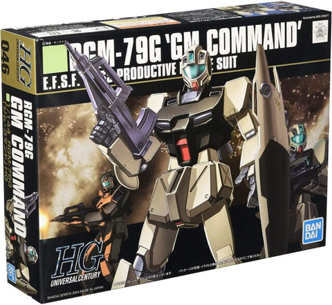 1/144 HG Universal Century Series: #46 RGM79G GM Command EFSF Mass Productive Mobile Suit