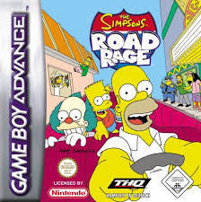 Simpsons Road Rage - Gameboy Advance