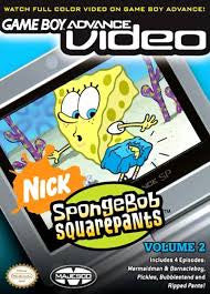 Spongebob Squarepants GBA Video Volume 2 - Gameboy Advance