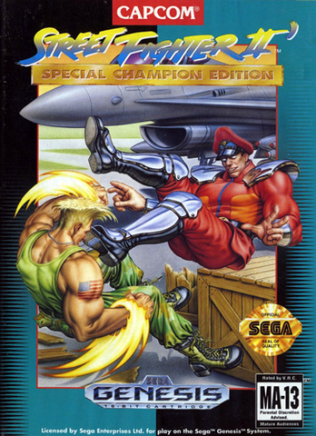 Street Fighter II: Special Champion Edition - Genesis