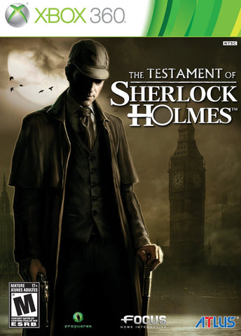 Testament of Sherlock Holmes - Xbox 360