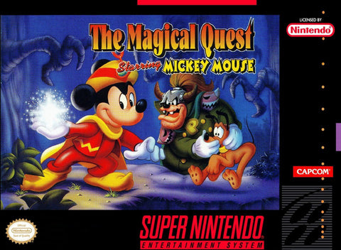 Magical Quest Starring Mickey Mouse - SNES
