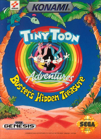 Tiny Toon Adventures Buster's Hidden Treasure - Genesis